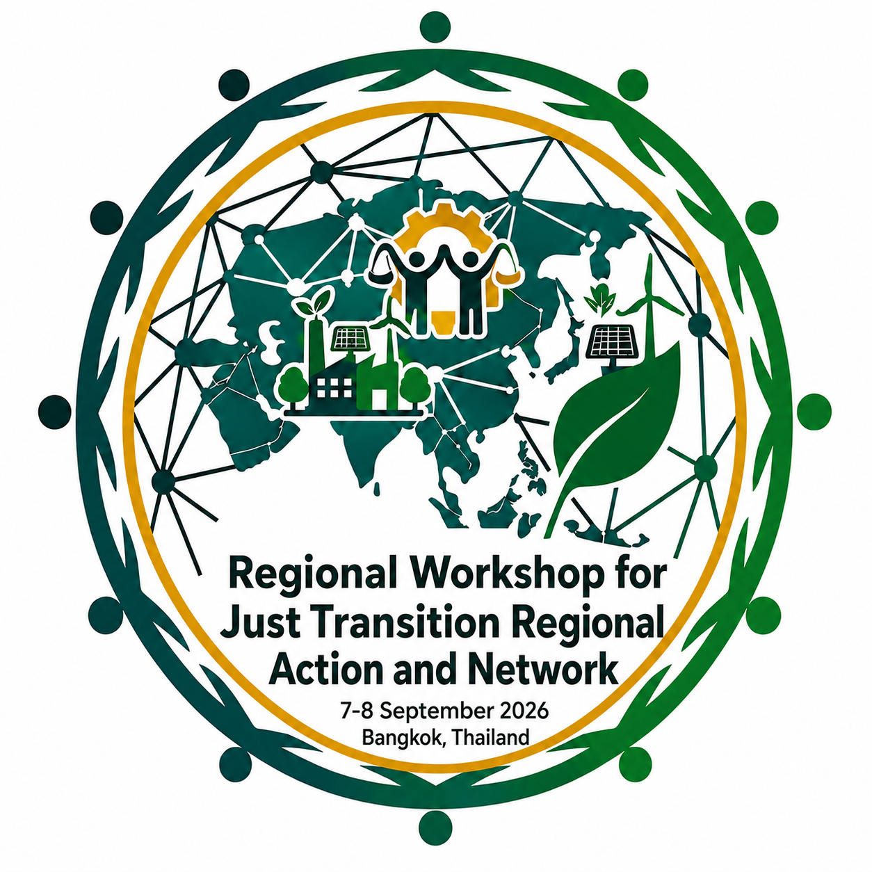 Workshop for Asia Just Transition Action and Network logo